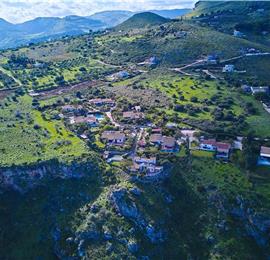 3 bedroom villa with pool and sea views near Scopello, sleeps 6